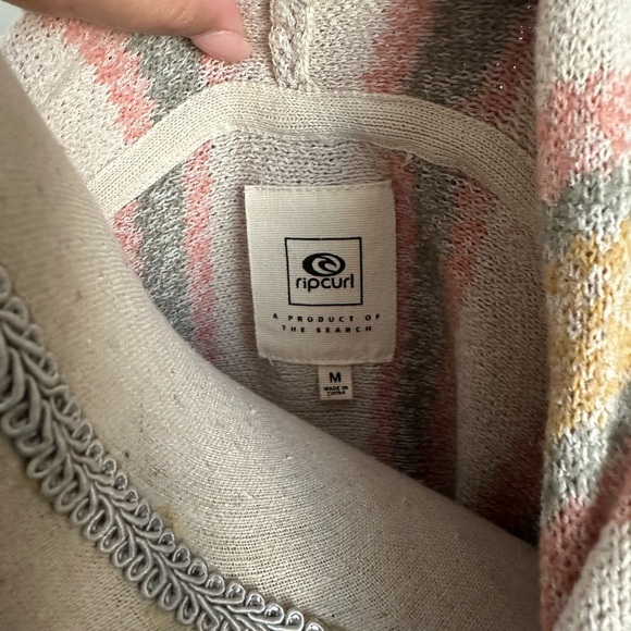 RipCurl Striped Lace-Up Hoodie - Picture 3 of 4